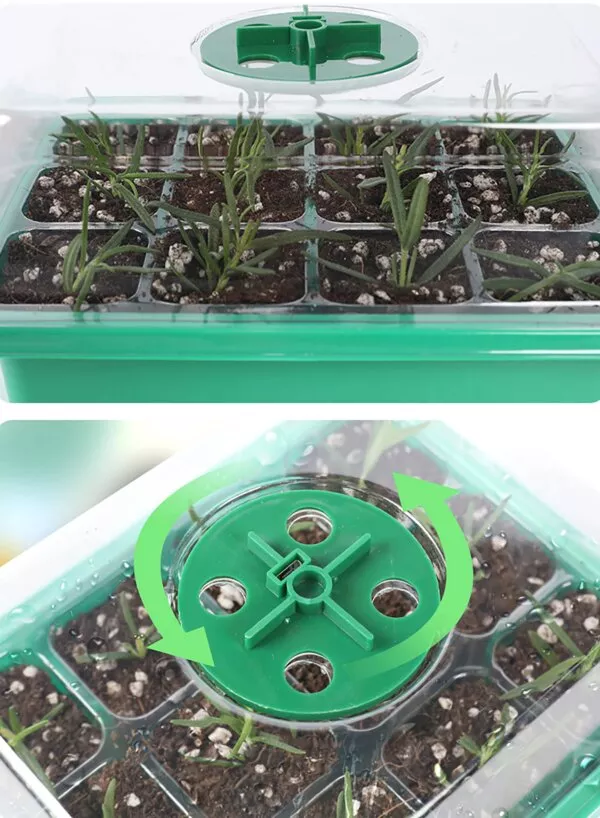 ⁦ערכת הנבטה עם תאורת גידול - Pro-Grow Box⁩ – תמונה ⁦2⁩